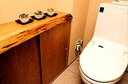 写真：無垢材・自然素材を使った施工例