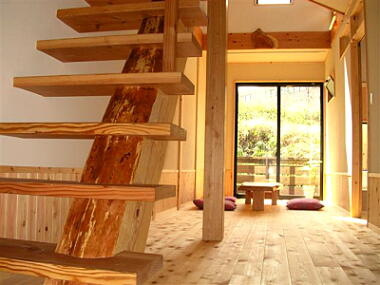 写真：無垢材・自然素材を使った施工例