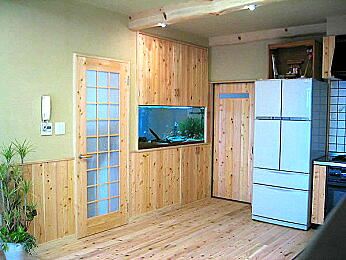 写真：無垢材・自然素材を使った施工例