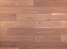 写真：ブラックウォールナット 無垢フローリング 12ミリ厚