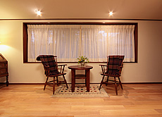 国産　椈（ブナ） 無垢フローリング　施工写真