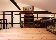 米松（ダグラスファー）　無垢フローリング　施工写真