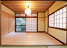 木曽桧（ひのき）　床暖房対応　無垢フローリング 施工写真