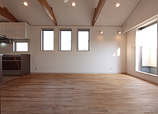 栗（くり） 無垢フローリング　施工写真