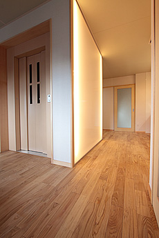 栗（くり） 無垢フローリング　施工写真