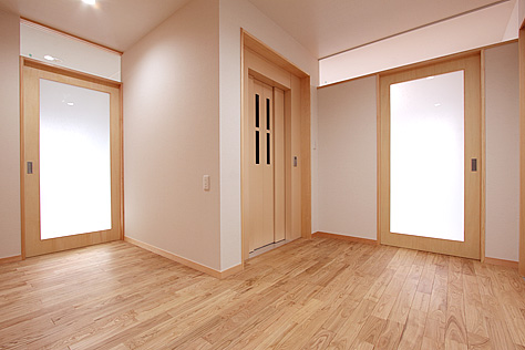 栗（くり） 無垢フローリング　施工写真