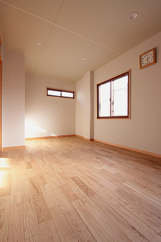 栗（くり） 無垢フローリング　施工写真