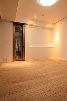 国産 栗（くり） 無垢フローリング　施工写真