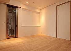 国産 栗（くり） 無垢フローリング　施工写真