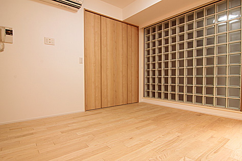 国産 栗（くり） 無垢フローリング　施工写真