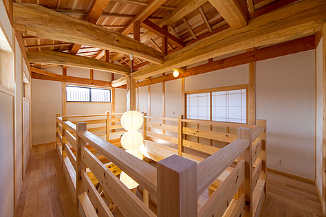 カエデ（メープル）無垢フローリング　施工写真