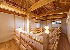 カエデ（メープル）無垢フローリング　施工写真