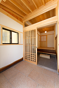 カエデ（メープル）無垢フローリング　施工写真