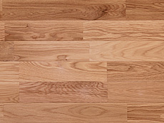 写真：ホワイトオーク 無垢フローリング　自然 OIL wax 塗装・UNI・節なし