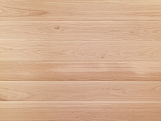 写真：ホワイトオーク 無垢フローリング　無塗装・一枚物・小節