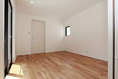 ホワイト オーク 無垢フローリング　施工写真