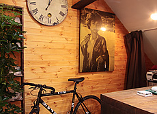 パイン 無垢羽目板 施工写真