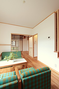 山桜（本桜）　無垢フローリング　施工写真