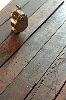 ヴィンテージ メープル　無垢フローリング　施工イメージ