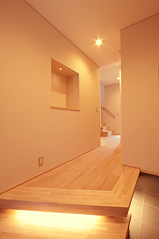 鬼くるみ（ウォールナット） 無垢フローリング　施工写真