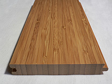 竹フローリング 縦貼（断面）