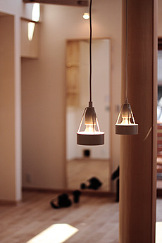 樺（カバ/バーチ）無垢フローリング　施工写真