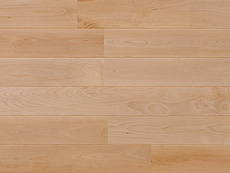 写真：バーチ（カバ）　フローリング　自然OIL wax塗装・節なし・UNI