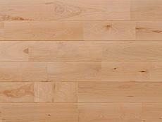 写真：バーチ（カバ）　フローリング　自然OIL wax塗装・小節・UNI