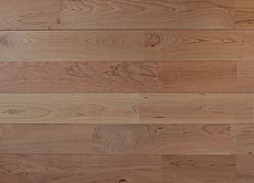 写真：ブラックチェリー　無垢フローリング　無塗装・UNI・小節