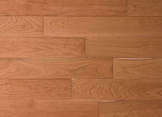 写真：ブラックチェリー　無垢フローリング　自然OIL WAX塗装・一枚物・節なし