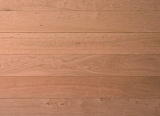 写真：ブラックチェリー　無垢フローリング　無塗装・節なし・一枚物