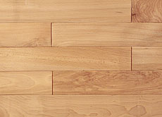 写真：蜜蝋ワックス塗装後（国産ブナ無垢フローリング）