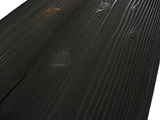 写真：焼杉板 〔YS00〕