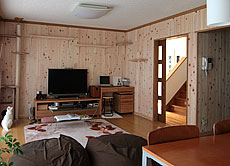 土佐桧（ひのき） 無垢羽目板 施工写真