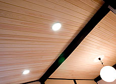 桧（ひのき） 無垢羽目板（節なし） 施工写真