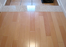 写真：御影石　框（かまち）材　使用例