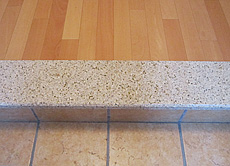 写真：御影石　框（かまち）材　使用例