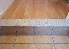 御影石 框材 施工写真