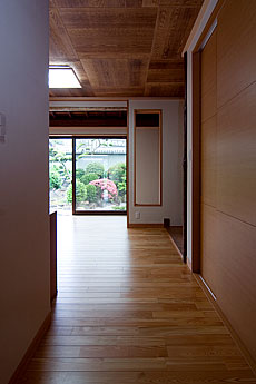 唐松（カラマツ・ラーチ） 床暖房対応 無垢フローリング 施工写真