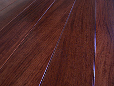 写真：花梨（カリン） 床暖房対応　無垢フローリング