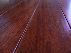 写真：花梨（カリン） 床暖房対応　無垢フローリング