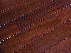 写真：花梨（カリン） 床暖房対応　無垢フローリング