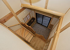 国産 栗（くり） 無垢フローリング　施工写真