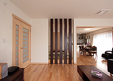 カエデ（メープル） 床暖房対応 無垢フローリング 施工写真