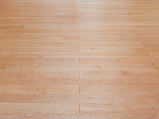 カエデ（メープル） 無垢フローリング 施工写真