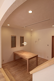 国産　板屋楓（イタヤ カエデ）無垢フローリング　施工写真