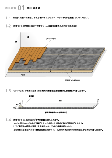 「防音マットMT0003」施工要領 Page.2