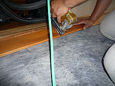 「防音マットMT0003」施工時の写真 (14)