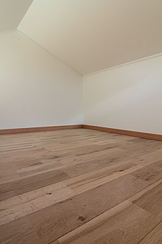 楢（なら／オーク） 無垢フローリング　施工写真