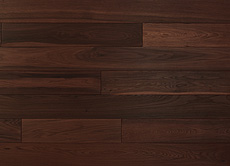 写真：ブラウン オーク　無垢フローリング